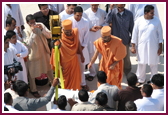 BAPS Shri Swaminarayan Mandir, Atlanta, GA, Stambh Sthapan Vidhi 