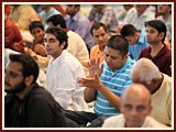  Devotee engrossed in prayer