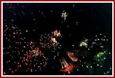 Diwali festival recreated with gala  fireworks