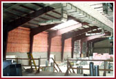 Haveli work progress in July 2000