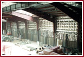 Haveli work progress in July 2000