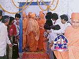 Visiting the old mandir in Badalpur village