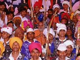 Tribal performers with Swamishr
