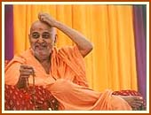 Responding with joy during an assembly, Sarangpur