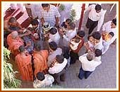 Initiating children into Satsang, Surat