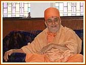 Lighter moments with devotees 