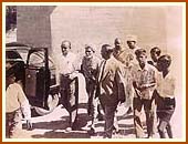 Rare photographs of Yogiji Maharaj meeting the devotees of South Africa