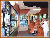After inaugurating the permanent exhibition, Glorious India, 26 Aug 99