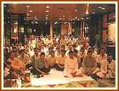 Evening assembly at the Safir Hotel. 1 Sept 99