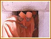 The entrance and exit of the birth place. 4 Sept 99