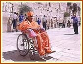 Before the Wailing Wall. 5 Sept 99