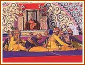Indian folkdance performed by the Youths of the Sanstha