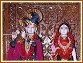 Shri Radha Krishna Dev, Shri Swaminarayan Mandir 