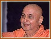 Swamishri in a divine mood