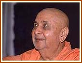 Swamishri in a divine mood