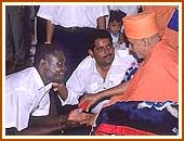 Initiating a native into Satsang, 
Sep 28 1999