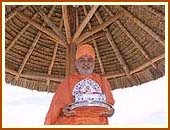 Swamishri with Harikrishna Maharaj 