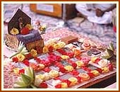 Darshan of Swamishris personal puja, 8 Oct 99