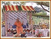 Addressing an assembly of more than 250 devotees