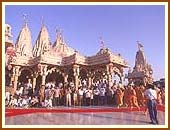 Pradakshina of Thakorji Rajkot Mandir