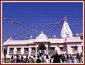 The newly built Shree Swaminarayan Mandir