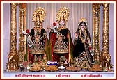 Shri Harikrishna Maharaj and Radha Krishna Dev