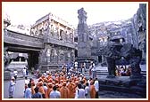 In the precincts of the ancient Kailash mandir