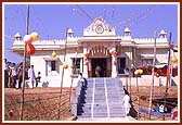 The newly consecrated Shree Swaminarayan Mandir
