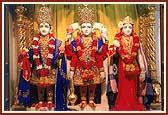 Harikrishna Maharaj and Laxminarayan Dev