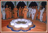 The Yagnakund where the Yagna was performed by Lord Swaminarayan