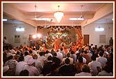 Performing arti after Murti pratishtha