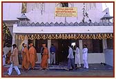 The newly consecrated Shree Swaminarayan Satsang Bhavan