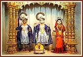 Lord Harikrishna Maharaj and Radha Krishna Dev