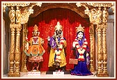 Shri Harikrishna Maharaj and Radha Krishna Dev