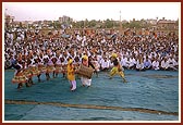 The beat and rythm of a tribal folkdance