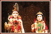 Shri Shiva and Parvati