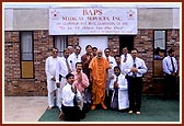 With doctors offering honorary services in BAPS medical activities