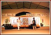 Balaks performing a drama in the evening asembly