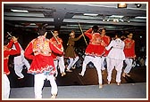 Youths performing cultural dances