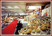 A symbolic celebration of the Annakut Festival