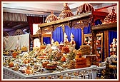 A symbolic celebration of the Annakut Festival