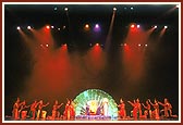 Youths performing one of the dances