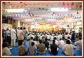 The mandir hall