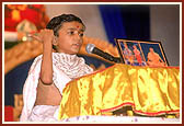 A balak discourses during the Children's Day program