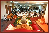 Swamishri's morning puja at our BAPS cultural centre