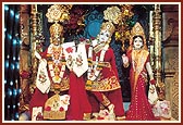Shri Harikrishna Maharaj and Radha Krishna Dev 