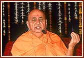 Swamishri emphasized the need to avail of the newly opened mandir