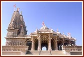 Beautiful and ornately carved Shri Swaminarayan Mandir, Sankari