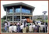 Administration block of the Swaminarayan Vidyapith