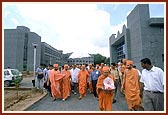 Towards the computer center